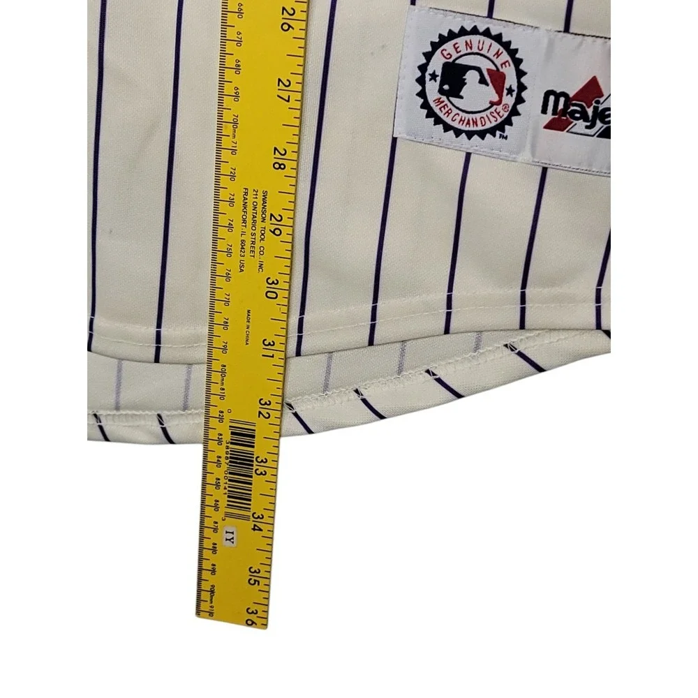 Majestic Arizona Diamondbacks Mens‎ Chad Tracy #18 Pinstripe Jersey Sewn XL